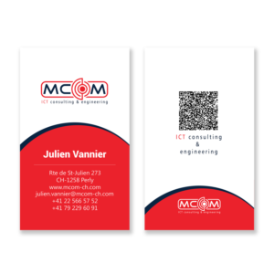 Business Card Design by uk for MCom | Design: #18324291