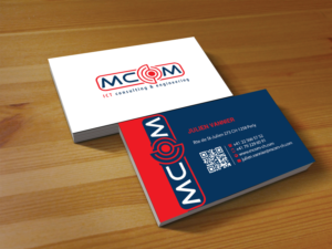 Business Card Design by Creations Box 2015 for MCom | Design: #18325816
