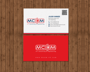 Business Card Design by chandrayaan.creative for MCom | Design: #18321889