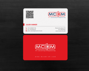 Business Card Design by chandrayaan.creative for MCom | Design: #18321893