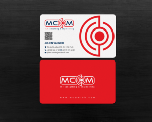 Business Card Design by chandrayaan.creative for MCom | Design: #18321901