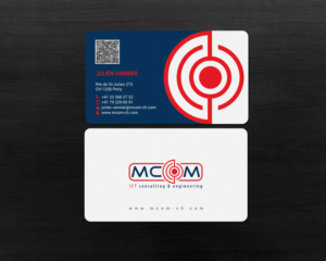 Business Card Design by chandrayaan.creative for MCom | Design: #18321904