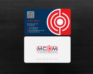 Business Card Design by chandrayaan.creative for MCom | Design: #18321905
