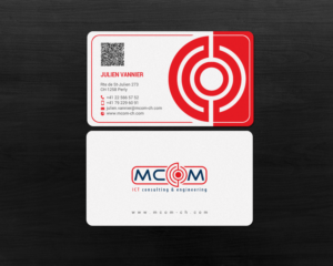 Business Card Design by chandrayaan.creative for MCom | Design: #18321907