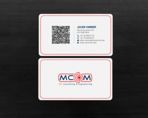 Business Card Design by chandrayaan.creative for MCom | Design: #18321908