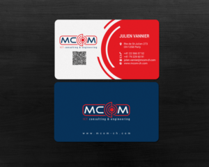 Business Card Design by chandrayaan.creative for MCom | Design: #18321912