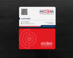 Business Card Design by chandrayaan.creative for MCom | Design: #18321926