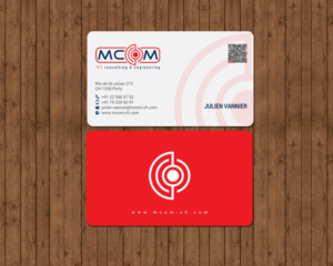 Business Card Design by chandrayaan.creative for MCom | Design: #18332529