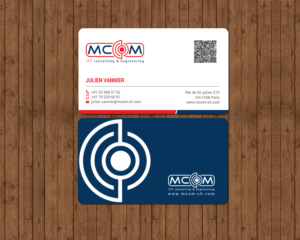 Business Card Design by chandrayaan.creative for MCom | Design: #18332557