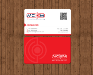 Business Card Design by chandrayaan.creative for MCom | Design: #18332558