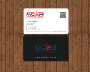 Business Card Design by chandrayaan.creative for MCom | Design: #18332562