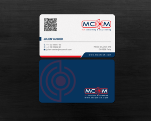Business Card Design by chandrayaan.creative for MCom | Design: #18402947