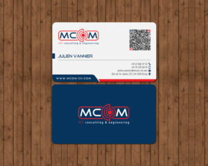 Business Card Design by chandrayaan.creative for MCom | Design: #18410558