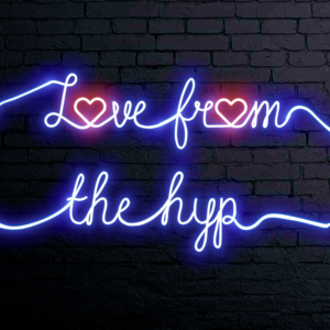 Love from the hip | Diseño Gráfico por Tejas_G