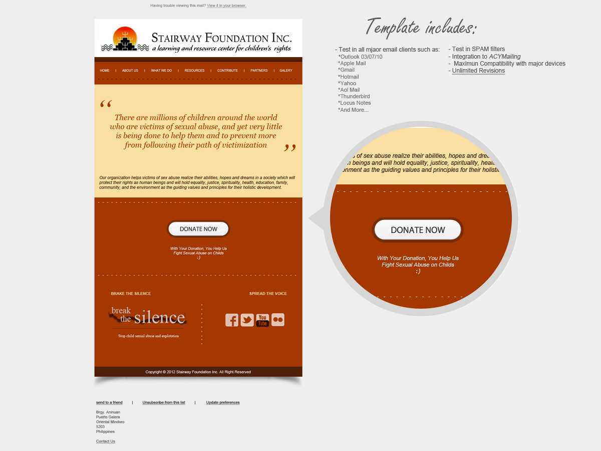 Newsletter Design by David Ramirez for this project | Design #681275