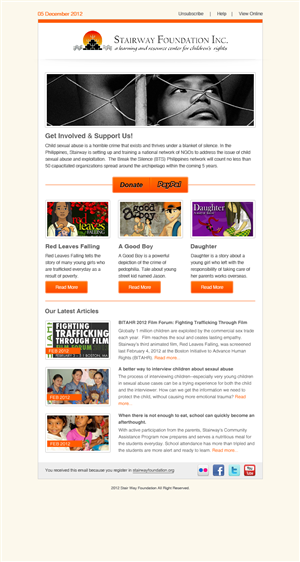Diseño de Newsletter por Budi Tanrim para este proyecto | Diseño: #676150