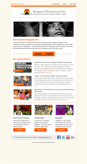 Diseño de Newsletter por Budi Tanrim para este proyecto | Diseño: #678076