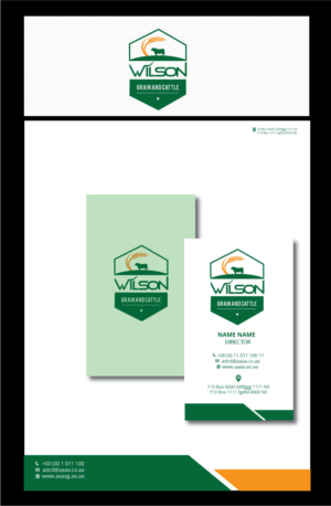 Logo Design by zebronicgraphic for Wilson Grains Ltd. | Design: #18247907