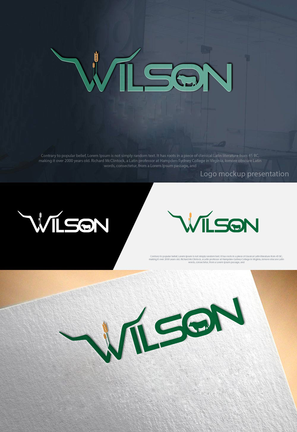 Logo Design by zebronicgraphic for Wilson Grains Ltd. | Design #18251874