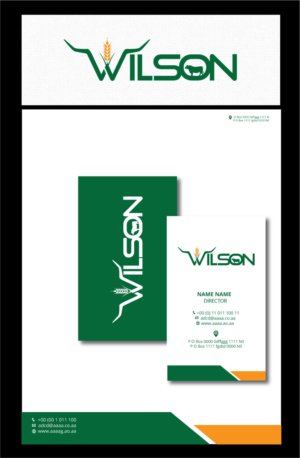 Logo Design by zebronicgraphic for Wilson Grains Ltd. | Design: #18260970