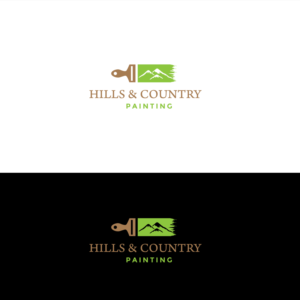 Logo Design by Lesia_Olesia for Hills & Country Painting | Design #18367604