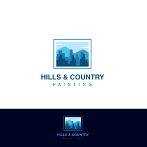 Logo Design by ecorokerz for Hills & Country Painting | Design #18350938