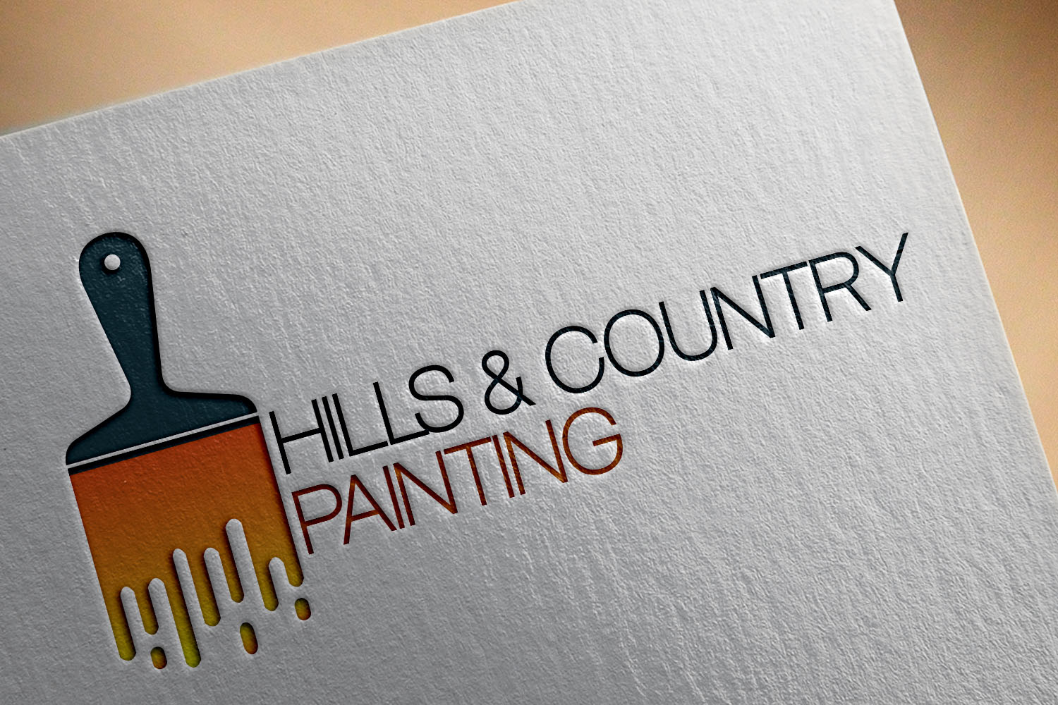 Logo Design by seobizplanet1 for Hills & Country Painting | Design #18379526