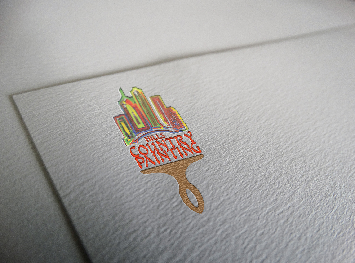 Logo Design by rafay bakhtiar for Hills & Country Painting | Design #18363394