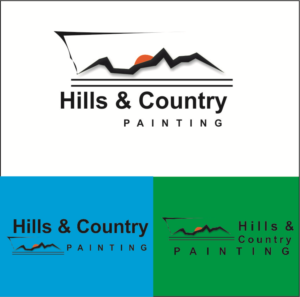 Logo Design by dumdum 2 for Hills & Country Painting | Design #18356492