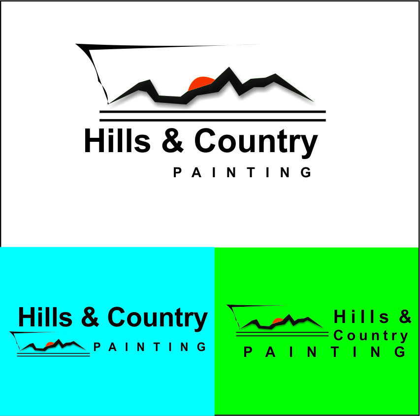 Diseño de Logo por dumdum 2 para Hills & Country Painting | Diseño #18356493