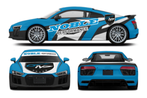 Noble Performance livery | Car Wrap Design by The Faisal