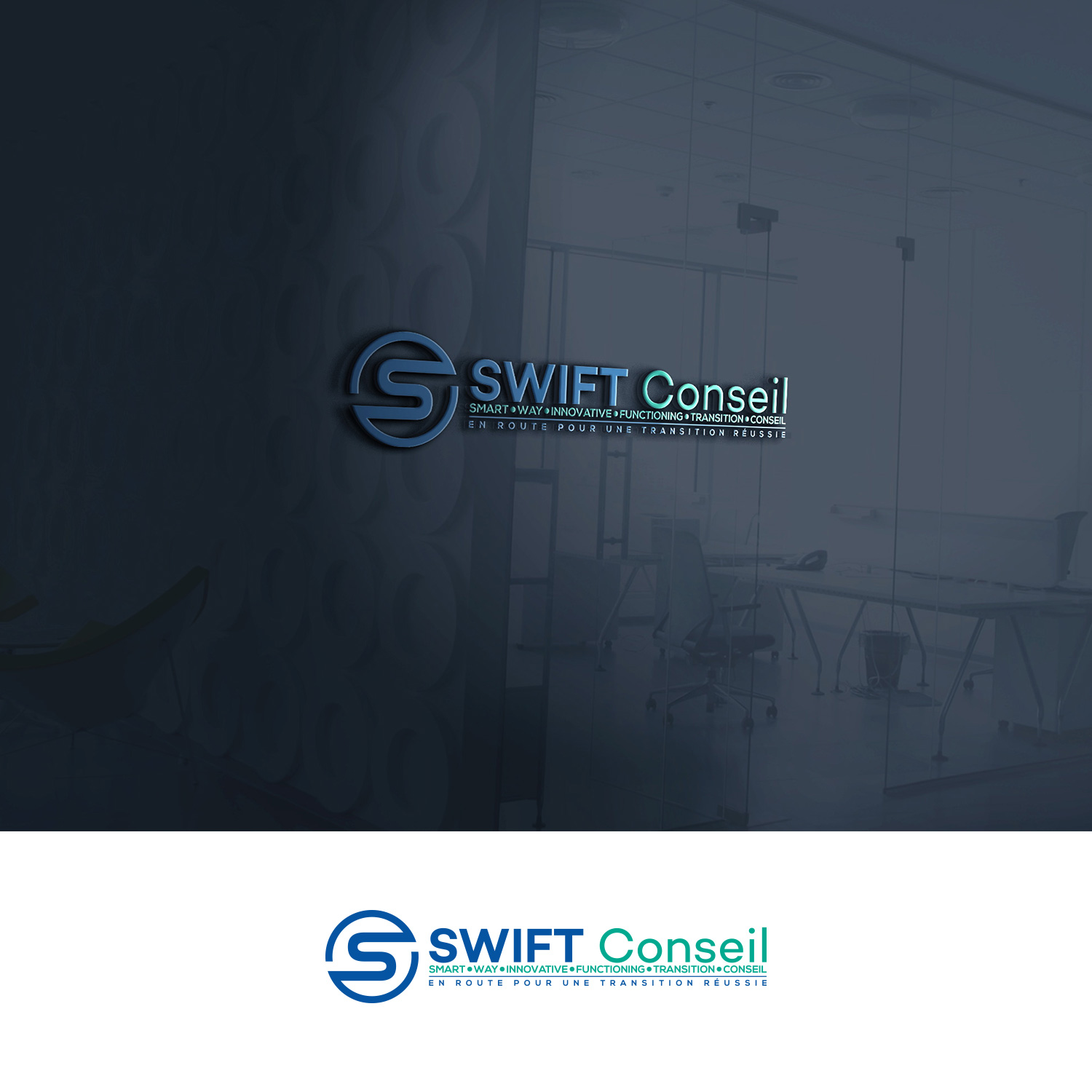 Logo Design by DesignDUO for Swift Conseil | Design #18583831