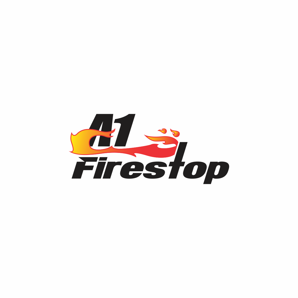 Logo Design by Arham Hidayat for A1 FIRESTOP | Design #18295546