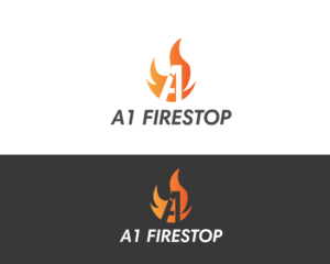Logo Design by Riz' for A1 FIRESTOP | Design #18262741