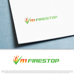 A1 FIRESTOP | Design de Logo par DesignDUO