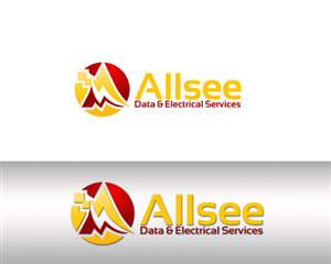 Logo Design by eddy for Allsee Data & Electrical Services | Design: #2815805
