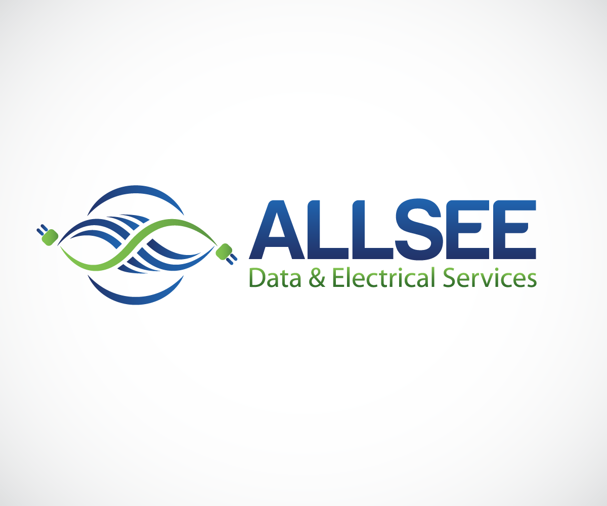 Logo Design by wolf for Allsee Data & Electrical Services | Design #2832612