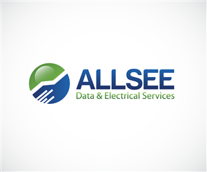 Logo Design by wolf for Allsee Data & Electrical Services | Design: #2832616