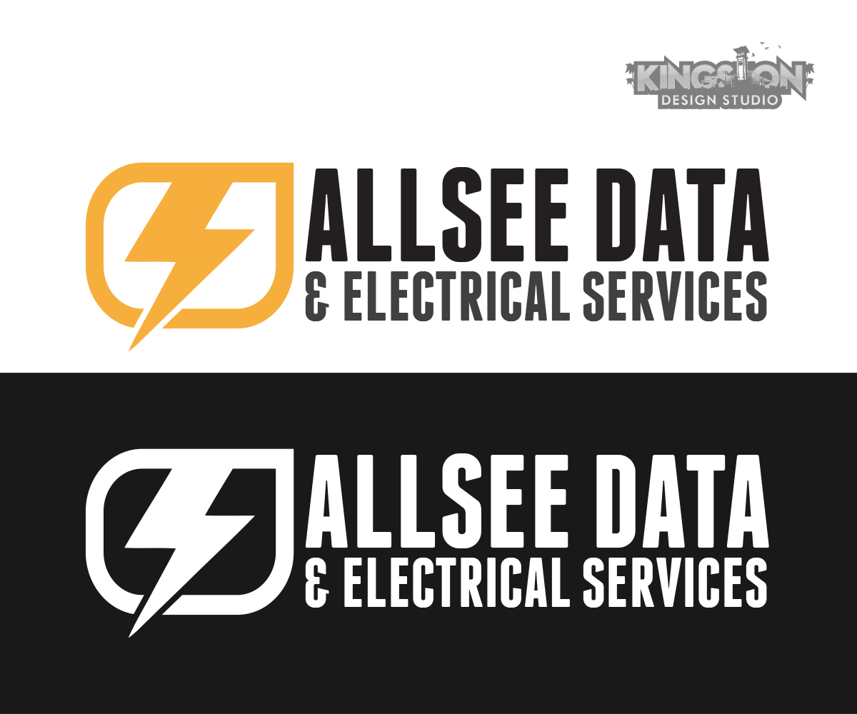 Logo-Design von insert name here für Allsee Data & Electrical Services | Design #2826575