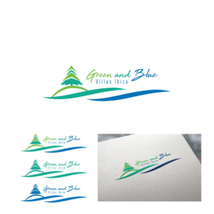 Logo Design by Apridio for GREEN AND BLUE VILLAS IBIZA SL | Design: #18231552