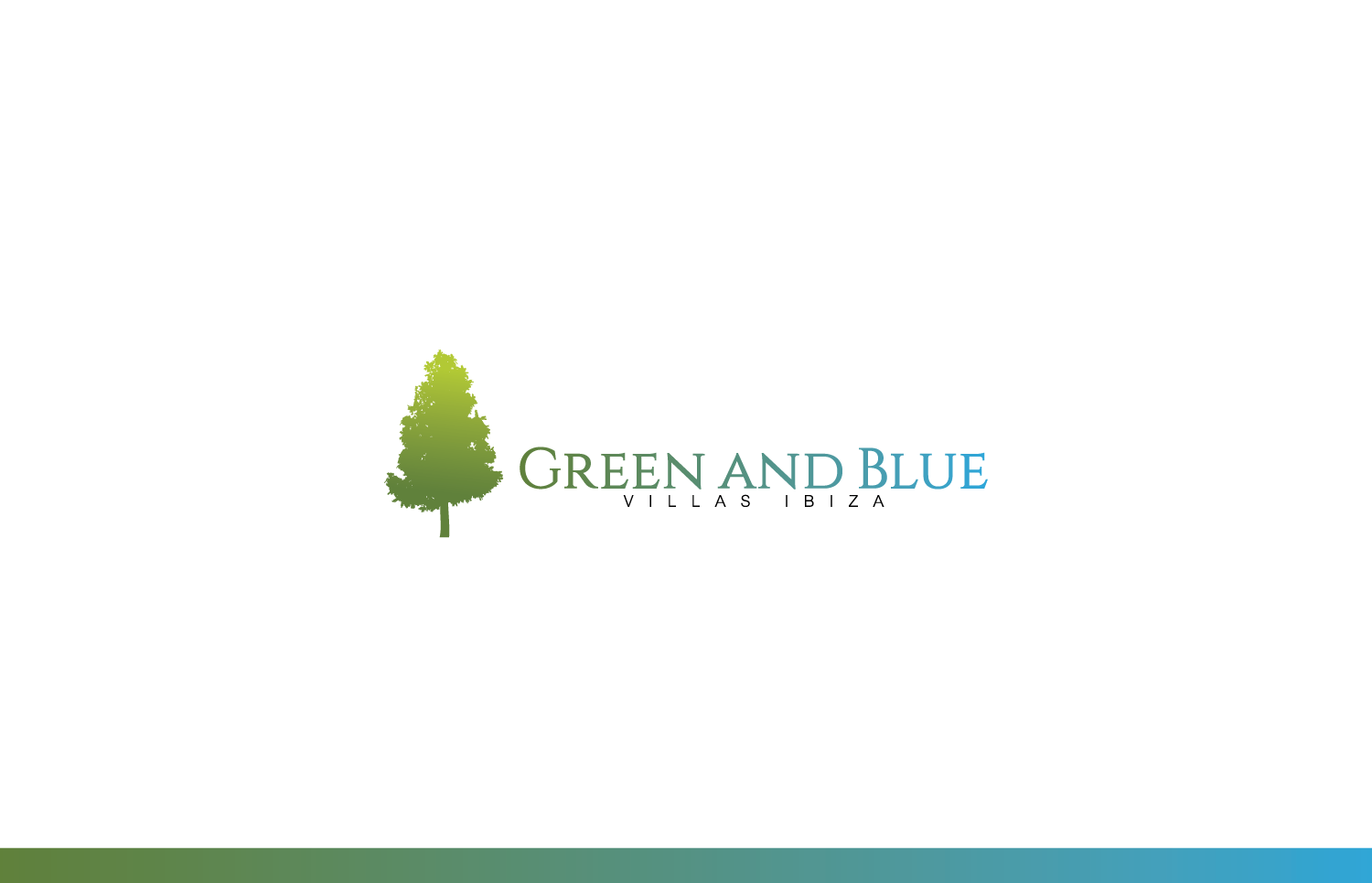 Logo Design by graphicsify for GREEN AND BLUE VILLAS IBIZA SL | Design: #18234699