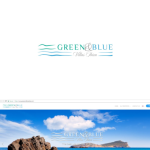 Logo Design by Basksh Designs for GREEN AND BLUE VILLAS IBIZA SL | Design: #18229861