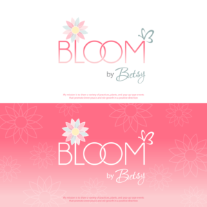 BLOOM By Betsy | Logo Design by lightning.1972