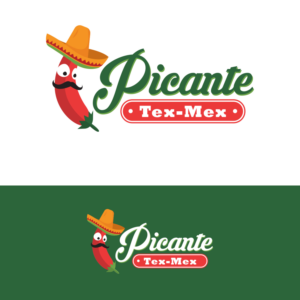 Picante Tex Mex | Design de Logo par Valtti Design