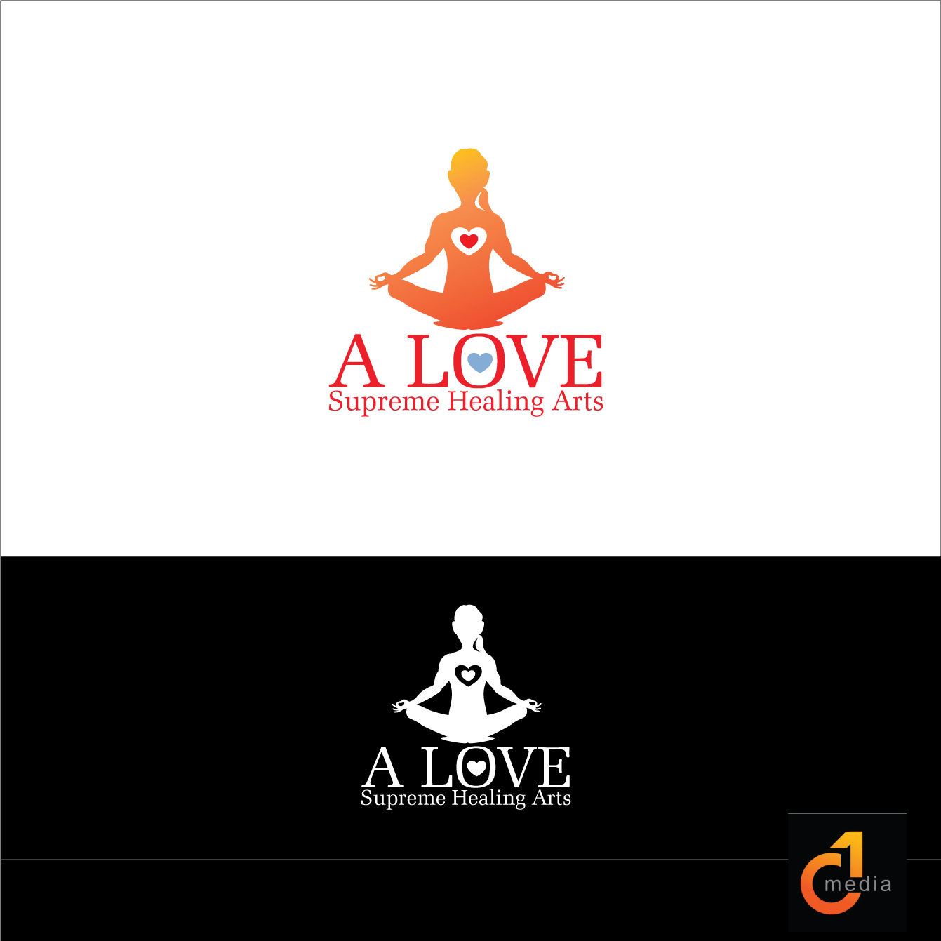 Logo-Design von C1 Media für A Love Supreme Healing Arts | Design #18307484