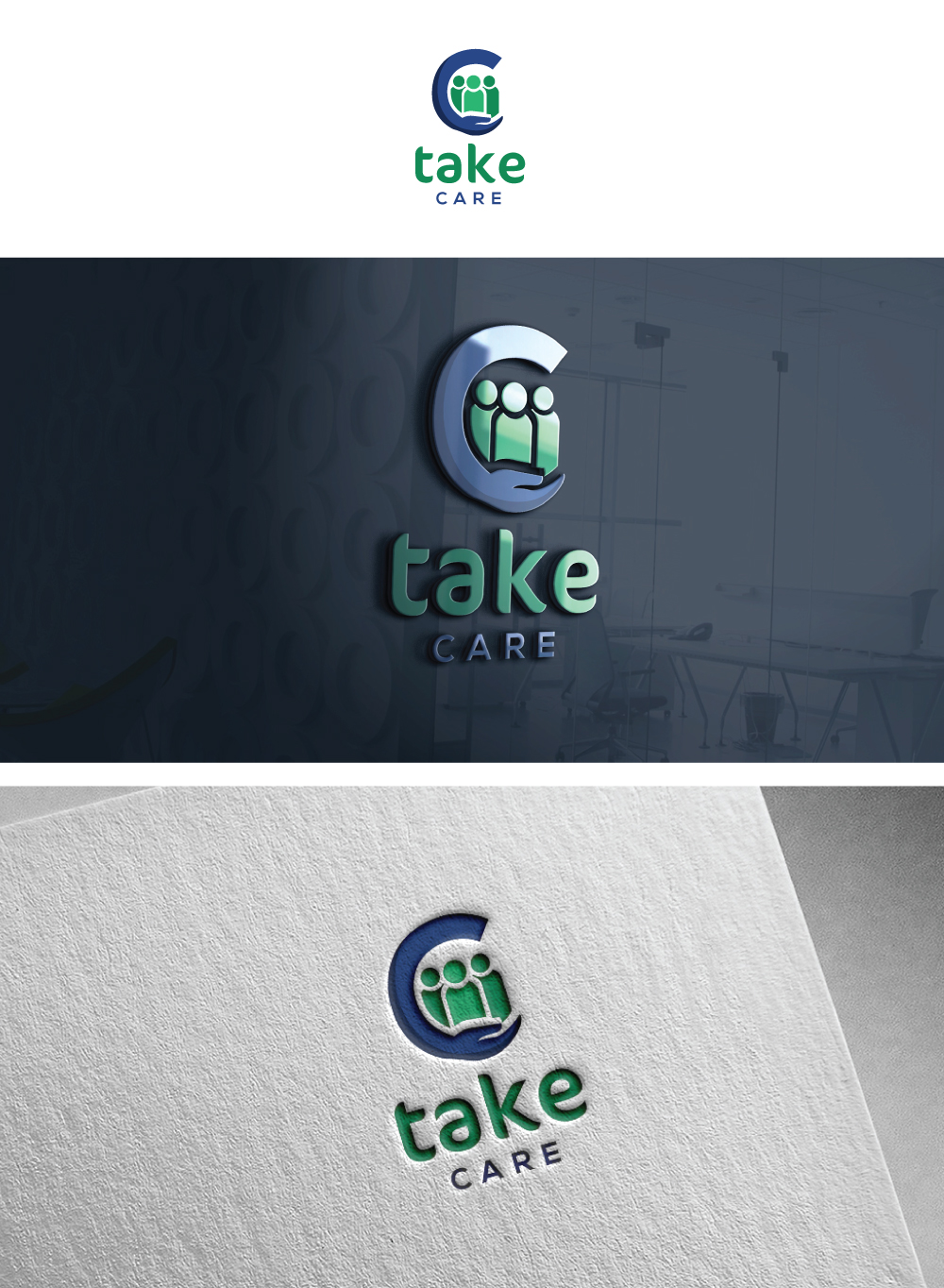 Logo Design by ecorokerz for Take Care Au | Design #18365976