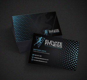 Create A Stronger Healthier You or Elevate Your Life and Well Being | Visitenkarten-Design von Hardcore Design
