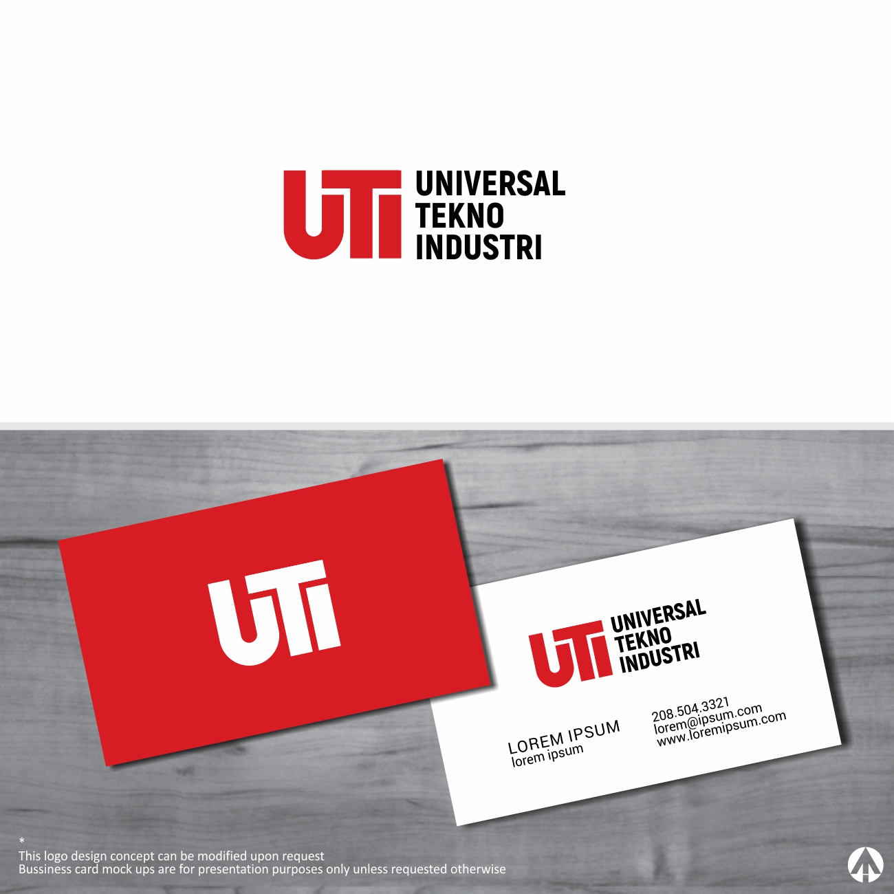 Logo Design by MBARO for Universal Tekno Reksajaya | Design #18348382
