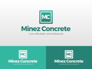 Logo Design by Stobart Creative for Minez Concrete | Design #18232822