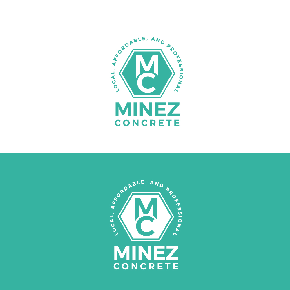 Logo Design by Sujit Banerjee for Minez Concrete | Design #18233667
